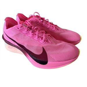 Nike Road Racing VF Pink Yellow Solid Lightweight Mesh Sneakers 2025 WMNS 12 New